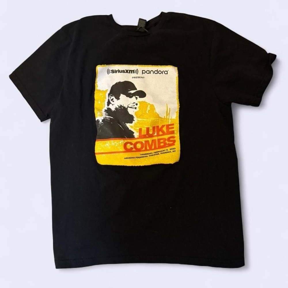 Luke Combs Phoenix AZ Concert Graphic Tee Gildan Softstyle Medium